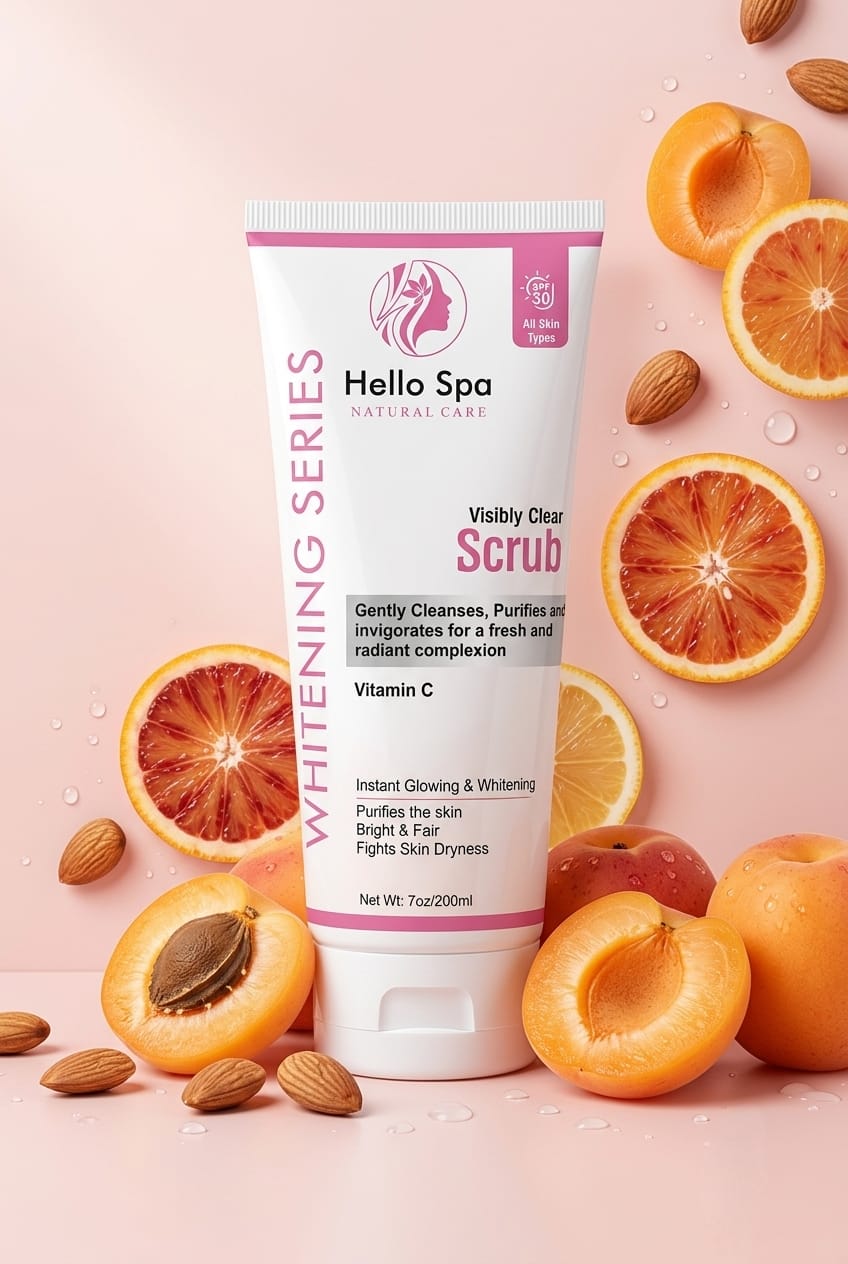 Hello Spa Scrub Visible Clear Facial