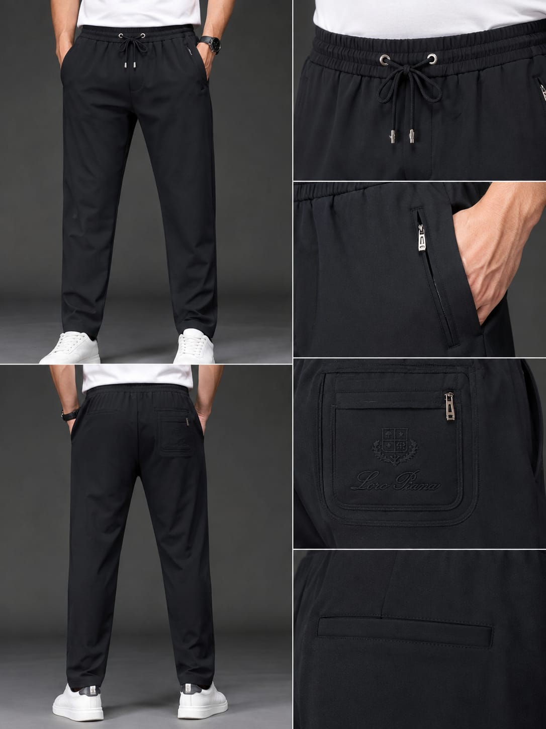 Gent's Imported Draw-string Jogger Trouser