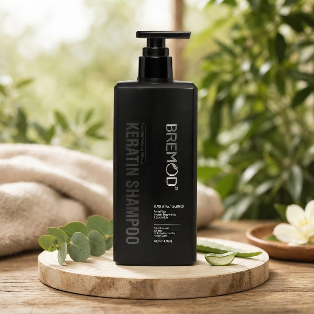 Bremod Keratin Plant Extract Shampoo 400 ml