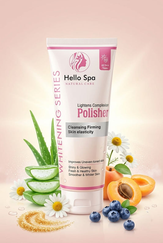 Hello Spa Polisher Lightens Complexion Facial