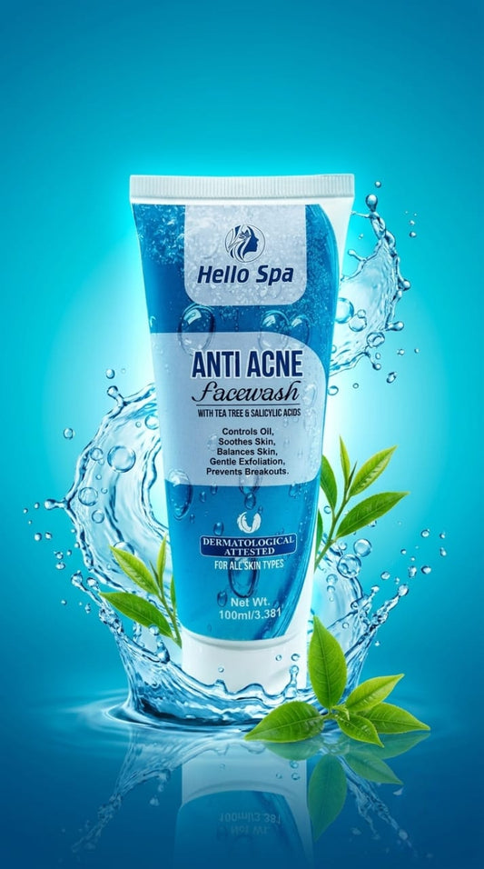 Hello Spa Anti Acne Facewash
