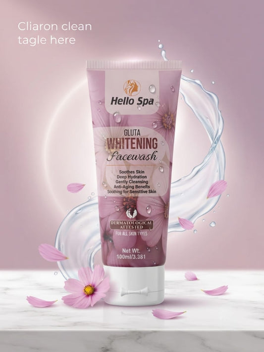 Hello Spa Gluta Whitening Facewash