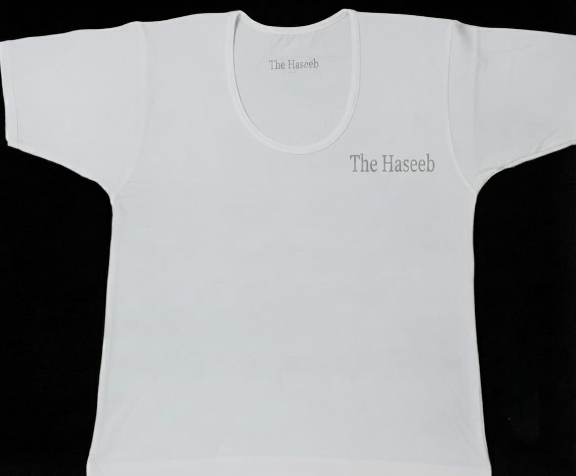 The Haseeb Half Sleeve Vest 100% Cotton Size[S,M,L]