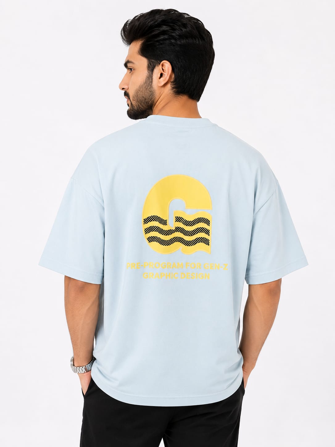 Gents Drop-Shoulder Cotton T-Shirts