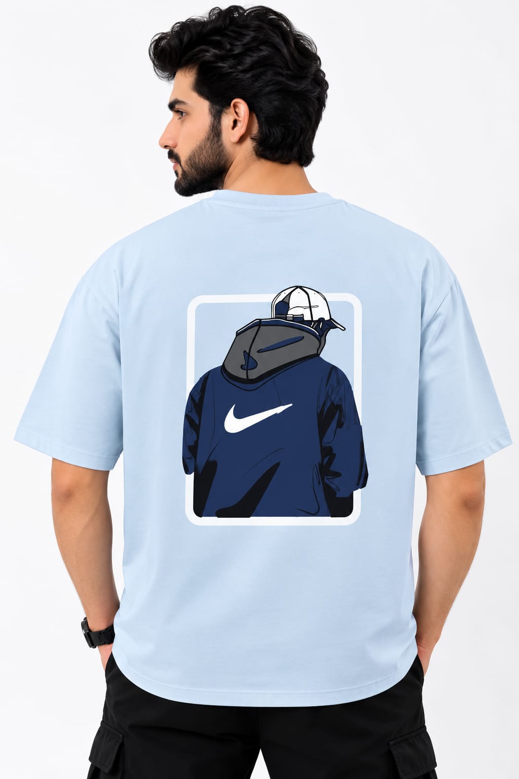 Gent's Drop-Shoulder Cotton T-Shirt